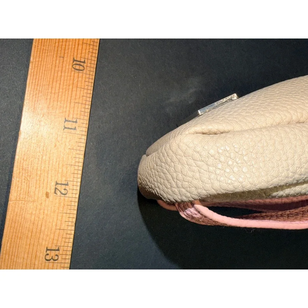 Pusheen the Cat Mini Backpack Keychain Coin Purse Tan Pink Faux Leather - Picture 6 of 8